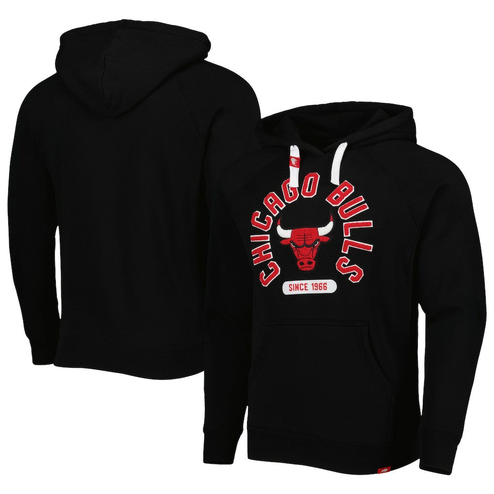 Chicago Bulls Sportiqe Unisex Athos Olson Tri-Blend Pullover Hoodie - Black online