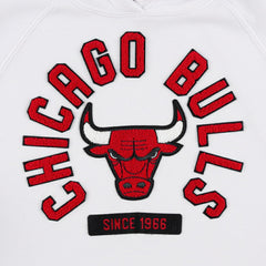 Chicago Bulls Sportiqe Unisex Athos Olson Tri-Blend Pullover Hoodie - White sale