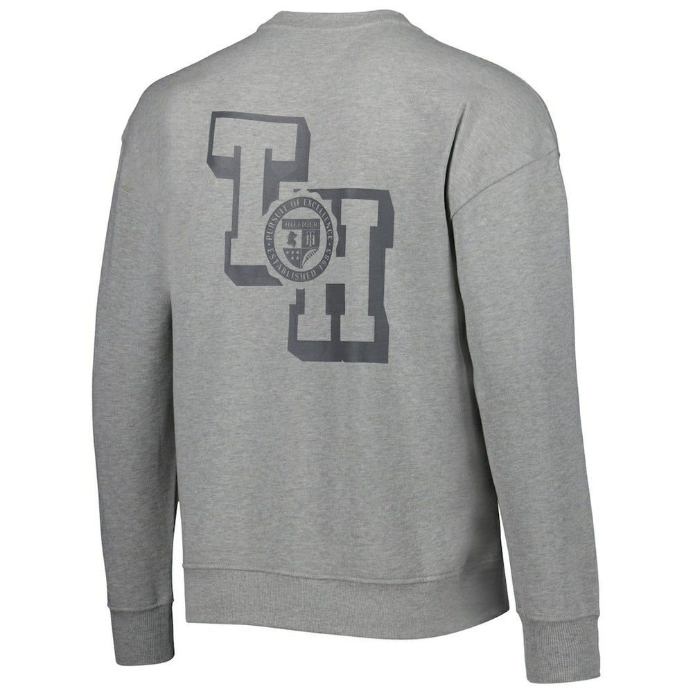 Dallas Cowboys Tommy Hilfiger Ronald Crew Sweatshirt - Heather Gray for sale