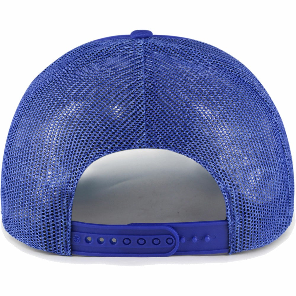Los Angeles Dodgers Backhaul Foam Trucker Snapback Hat - Royal | 47 brand