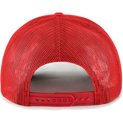 Washington Nationals Backhaul Foam Trucker Snapback Hat - Red | 47 brand