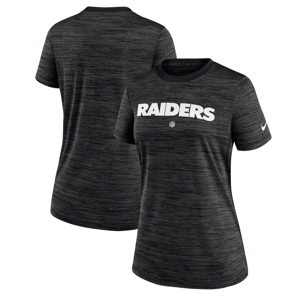 Las Vegas Raiders Women's Sideline Velocity Performance T-Shirt - Black | Nike sale