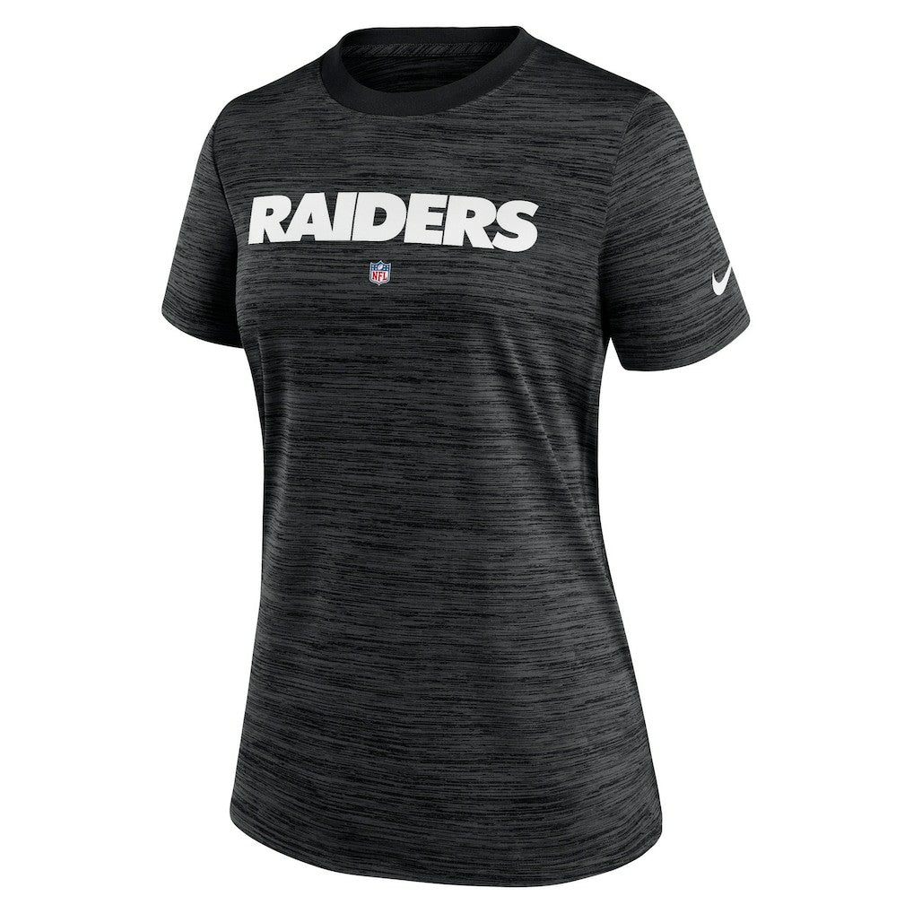 Las Vegas Raiders Women's Sideline Velocity Performance T-Shirt - Black | Nike sale