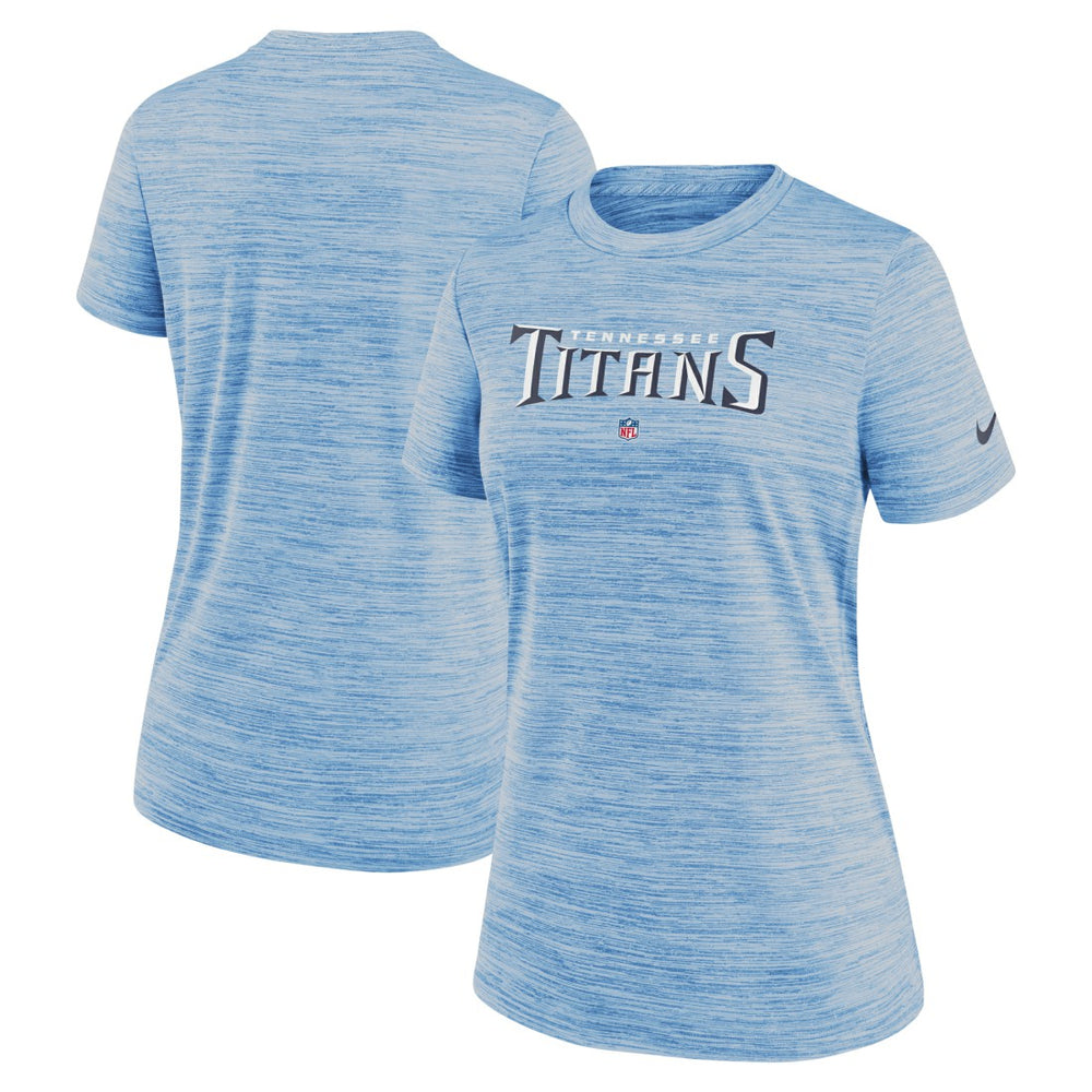 Tennessee Titans Women's Sideline Velocity Performance T-Shirt - Light Blue | Nike online