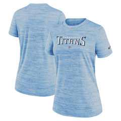 Tennessee Titans Women's Sideline Velocity Performance T-Shirt - Light Blue | Nike online