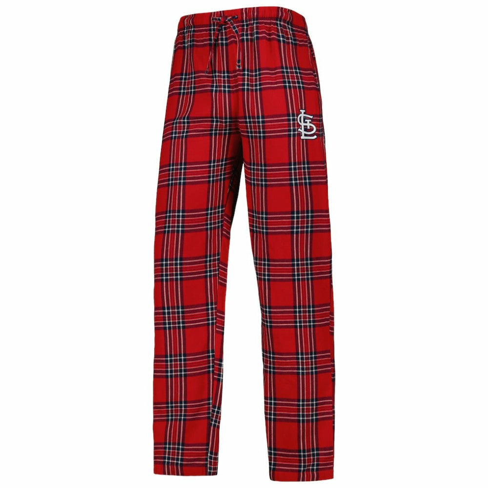 St. Louis Cardinals Concepts Sport Badge Top & Pants Sleep Set - Red/Navy