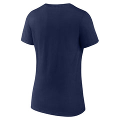 Tennessee Titans Women's Shine Time V-Neck T-Shirt - Navy cheap