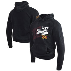 Take Command Washington Commanders DC PROPER Unisex Mineral Wash Vintage Pullover Hoodie - Black online