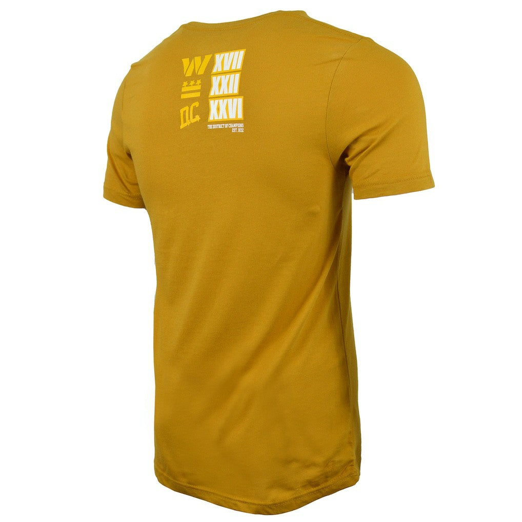 Washington Commanders DC PROPER District of Champions T-Shirt - Gold sale