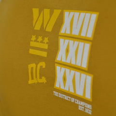 Washington Commanders DC PROPER District of Champions T-Shirt - Gold sale