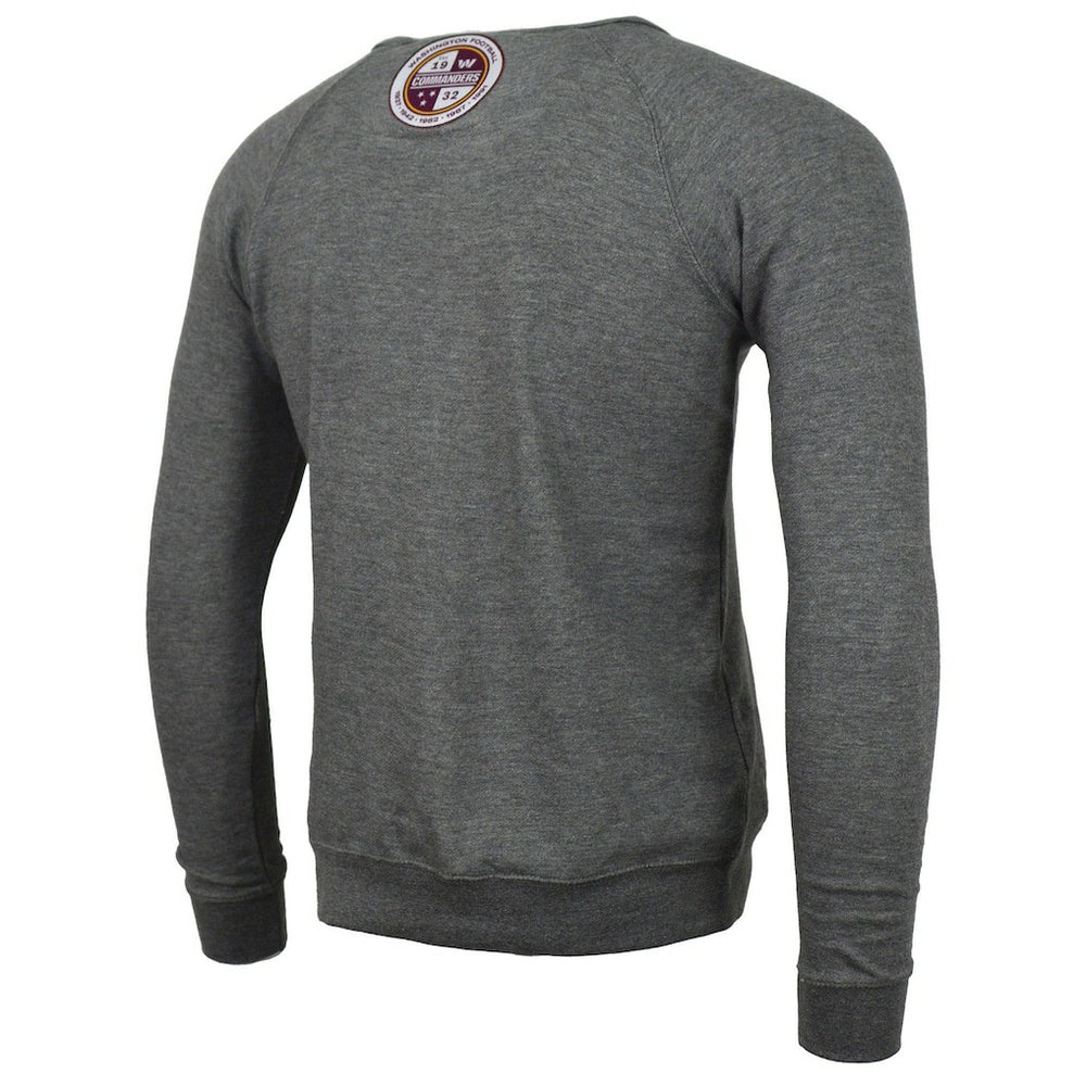 Washington Commanders DC PROPER Signature Raglan Vintage Pullover Sweatshirt - Heather Gray sale