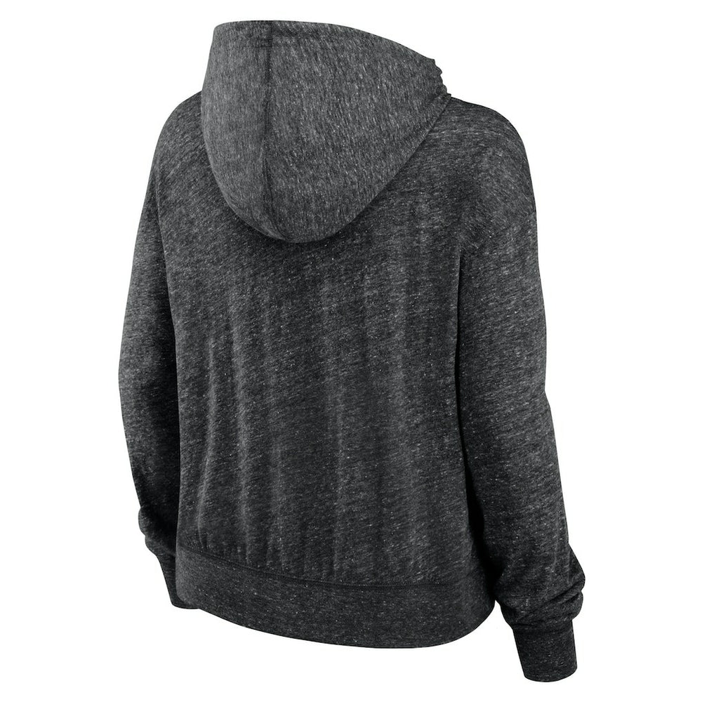 Las Vegas Raiders Women's Gym Vintage Lightweight Pullover Hoodie - Black | Nike on sale