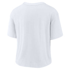 Tennessee Titans Women's High Hip Fashion T-Shirt - White/Navy | Nike outlet