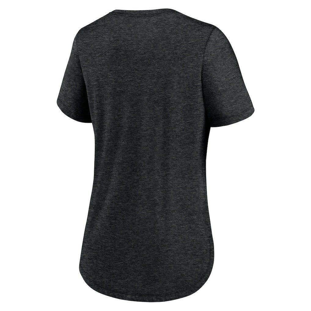 Carolina Panthers Women's Local Fashion Tri-Blend T-Shirt - Heather Black | Nike cheap