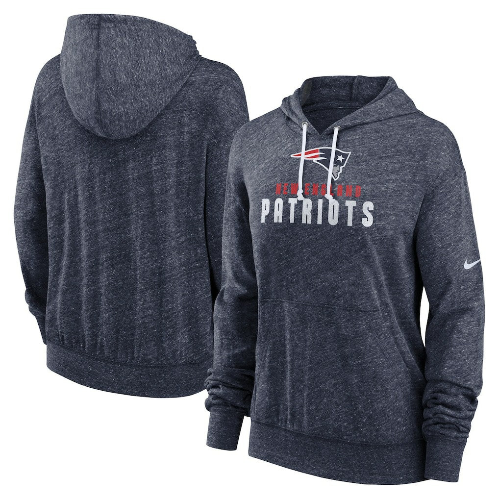 New England Patriots Women's Plus Size Gym Vintage Pullover Hoodie - Navy | Nike sale