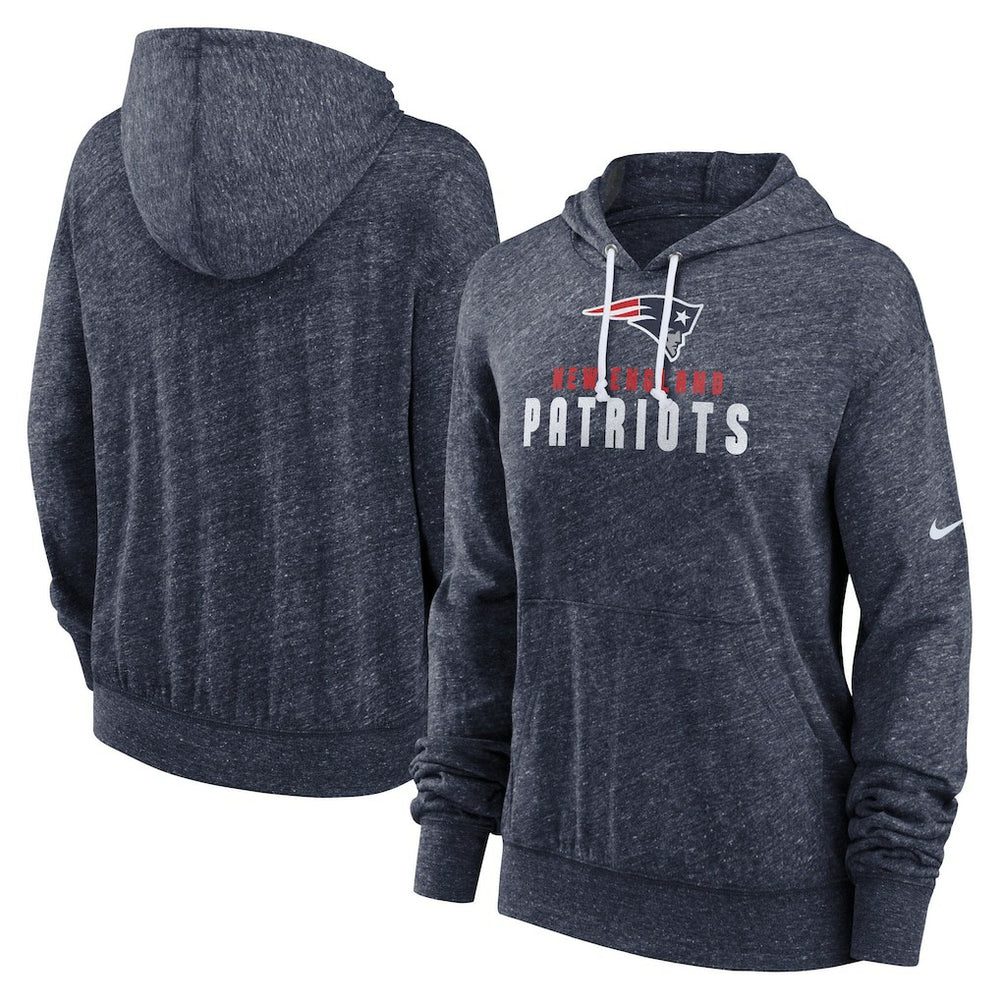 New England Patriots Women's Plus Size Gym Vintage Pullover Hoodie - Navy | Nike sale