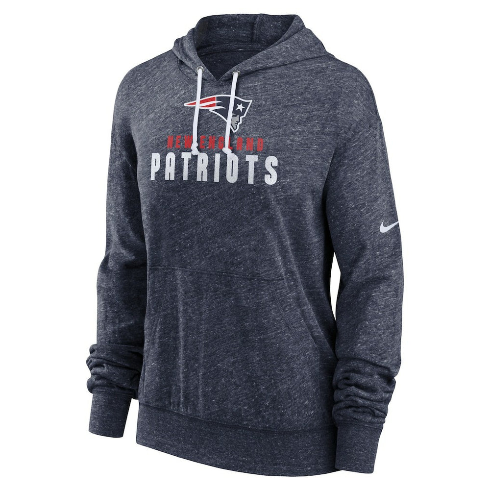 New England Patriots Women's Plus Size Gym Vintage Pullover Hoodie - Navy | Nike sale