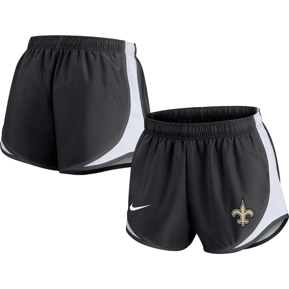 New Orleans Saints Women's Plus Size Tempo Shorts - Black | Nike discount