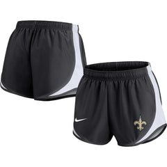 New Orleans Saints Women's Plus Size Tempo Shorts - Black | Nike discount