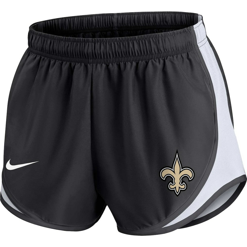 New Orleans Saints Women's Plus Size Tempo Shorts - Black | Nike discount