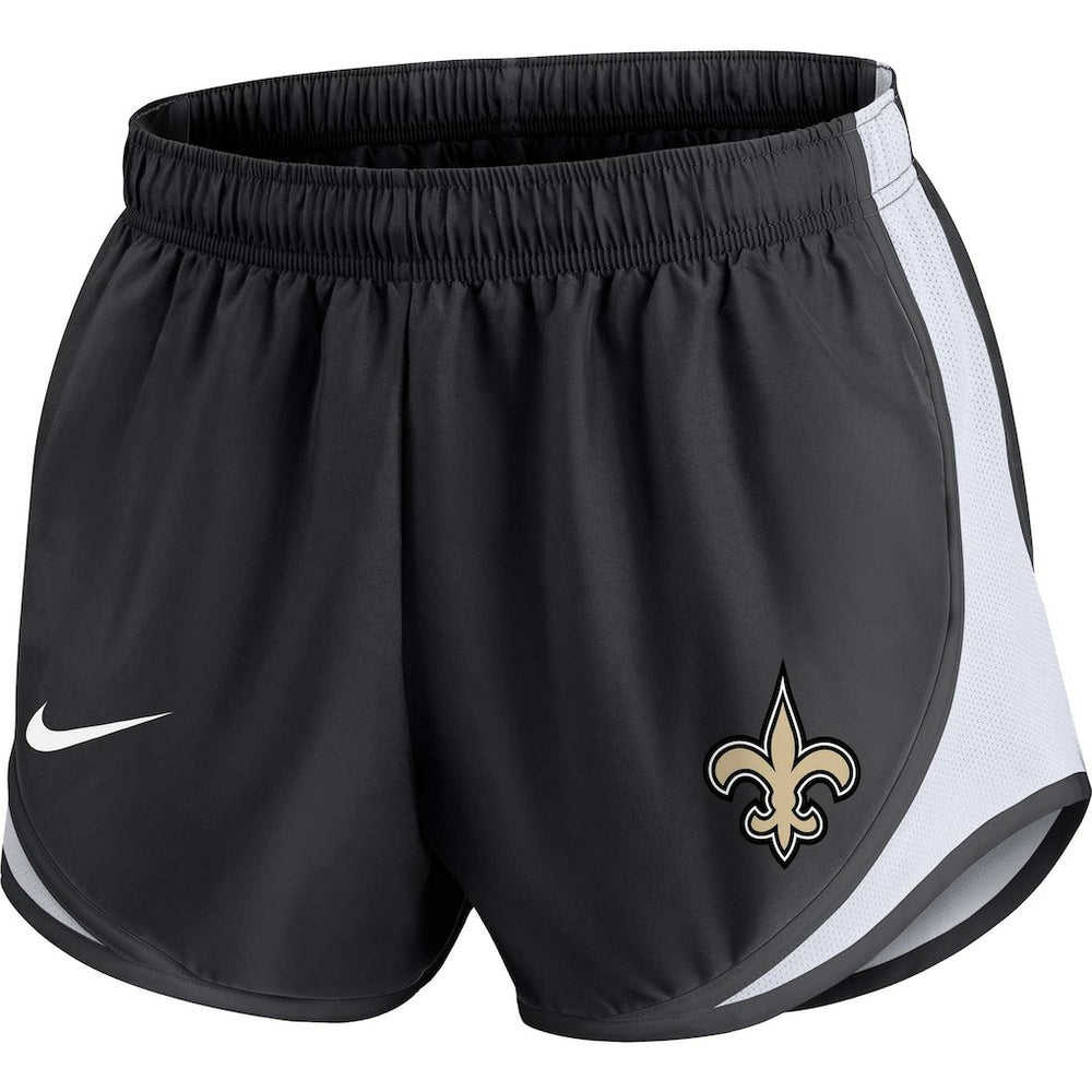New Orleans Saints Women's Plus Size Tempo Shorts - Black | Nike discount