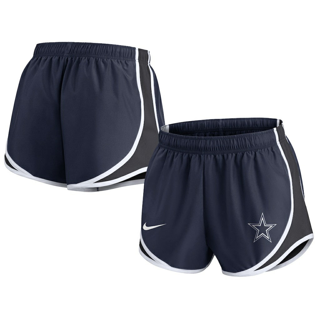 Dallas Cowboys Women's Plus Size Tempo Shorts - Navy | Nike outlet