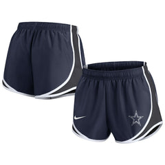 Dallas Cowboys Women's Plus Size Tempo Shorts - Navy | Nike outlet