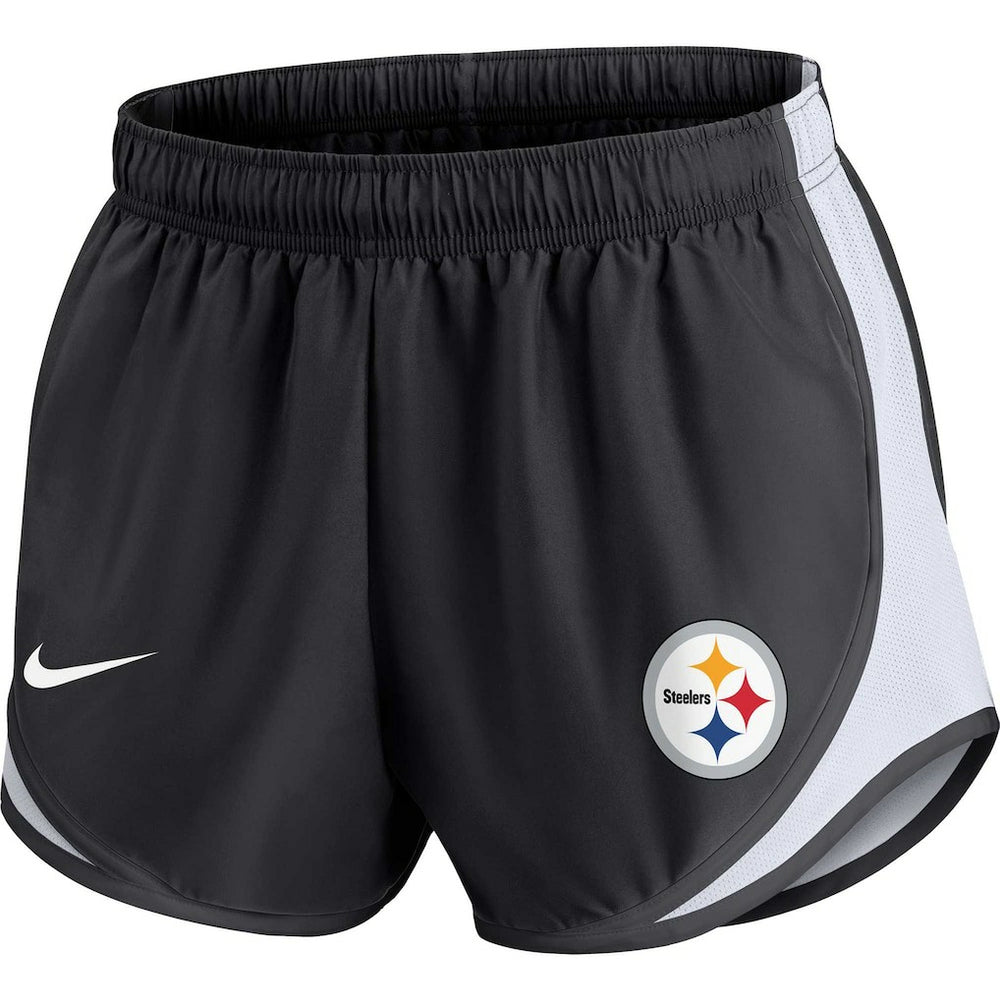 Pittsburgh Steelers Women's Performance Tempo Shorts - Black | Nike discount