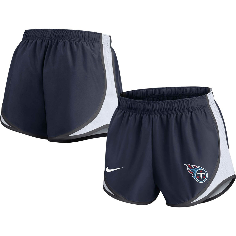 Tennessee Titans Women's Performance Tempo Shorts - Navy | Nike on sale