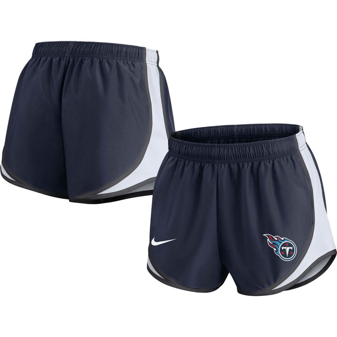 Tennessee Titans Women's Performance Tempo Shorts - Navy | Nike on sale