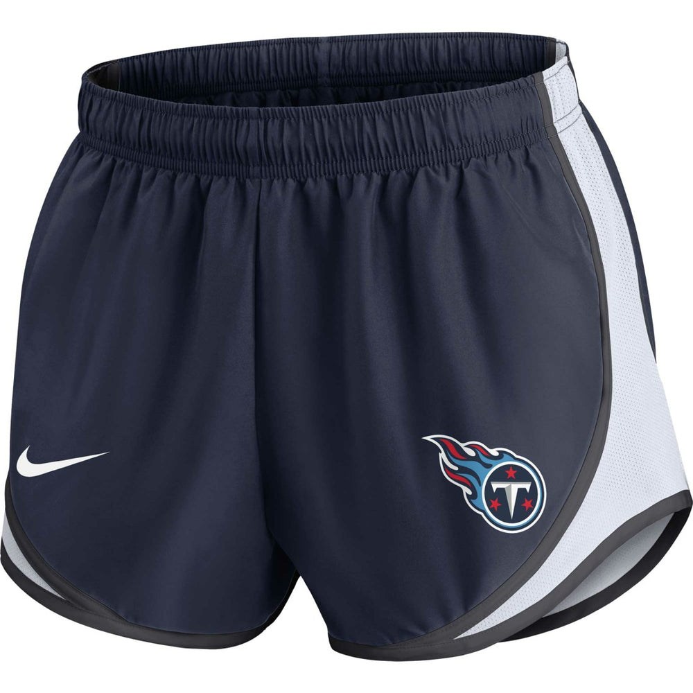 Tennessee Titans Women's Performance Tempo Shorts - Navy | Nike on sale