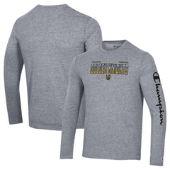 Vegas Golden Knights Champion Tri-Blend Long Sleeve T-Shirt Heather Gray