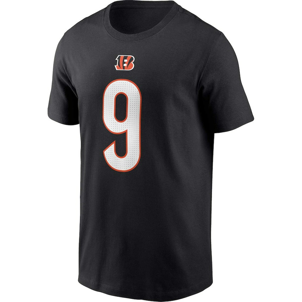 Joe Burrow Cincinnati Bengals Player Name & Number T-Shirt - Black | Nike on sale