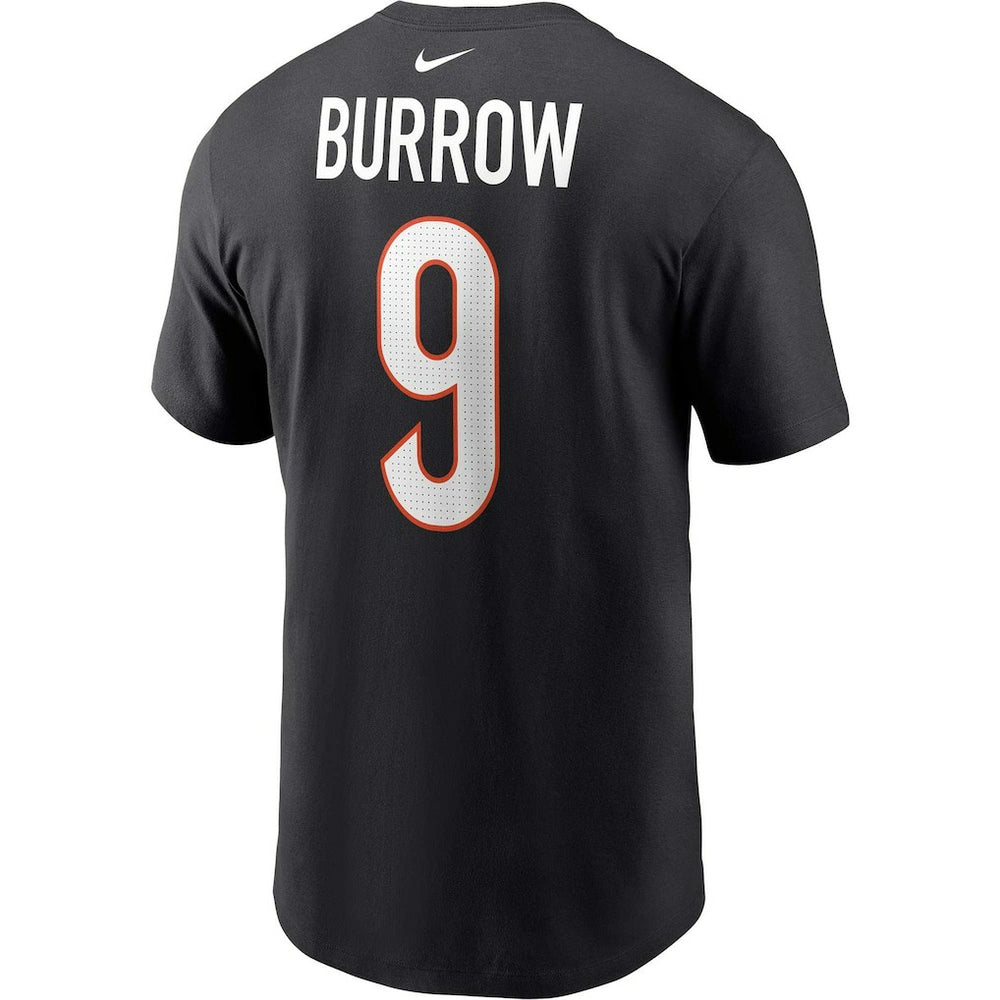 Joe Burrow Cincinnati Bengals Player Name & Number T-Shirt - Black | Nike on sale