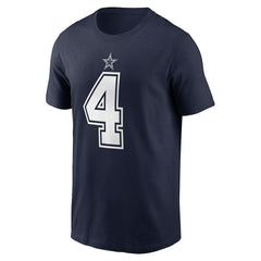 Dak Prescott Dallas Cowboys Player Name & Number T-Shirt - Navy | Nike online