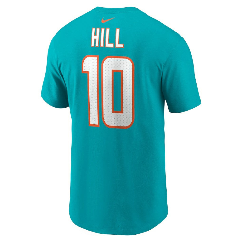 Tyreek Hill Miami Dolphins Player Name & Number T-Shirt - Aqua | Nike outlet