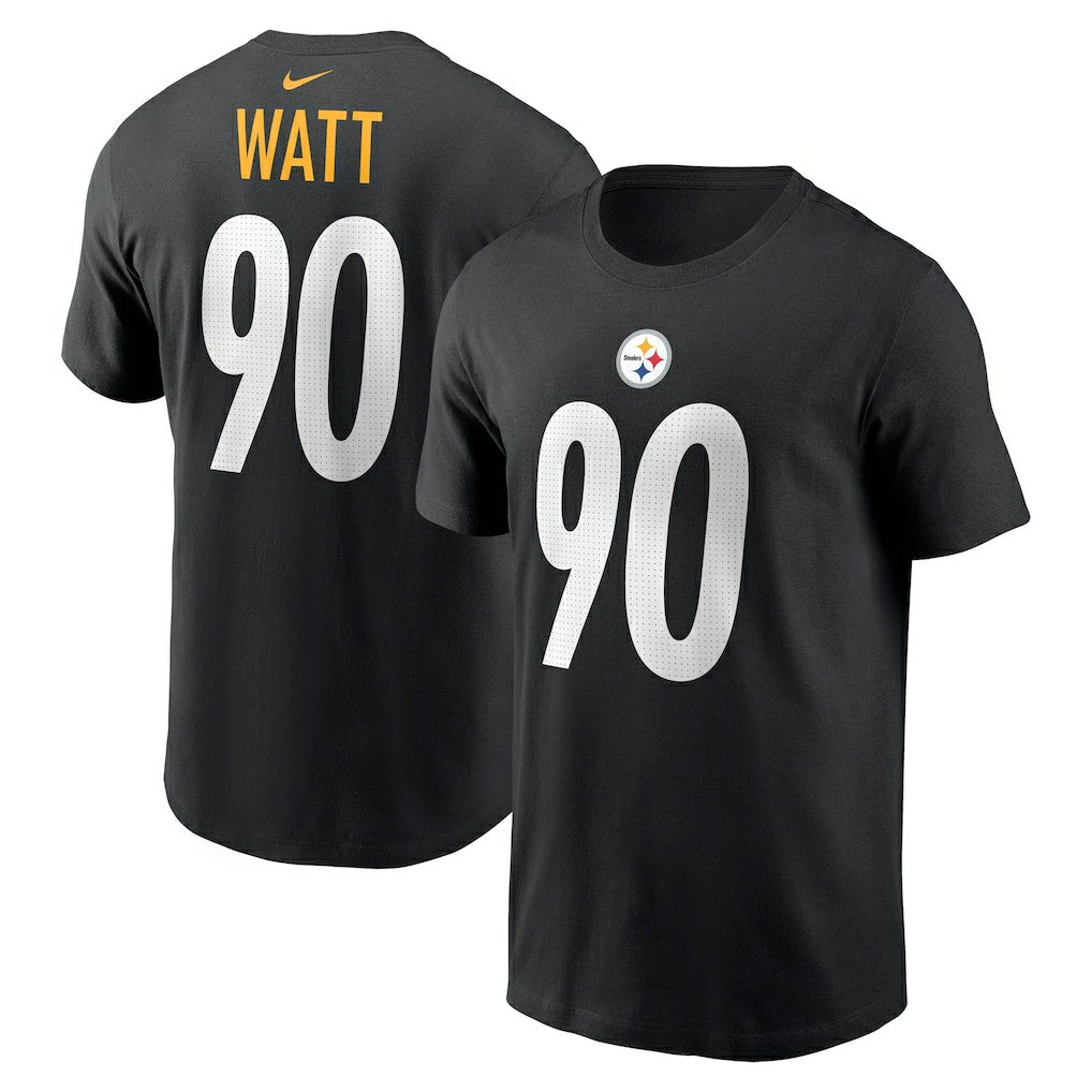 T.J. Watt Pittsburgh Steelers Player Name & Number T-Shirt - Black | Nike sale