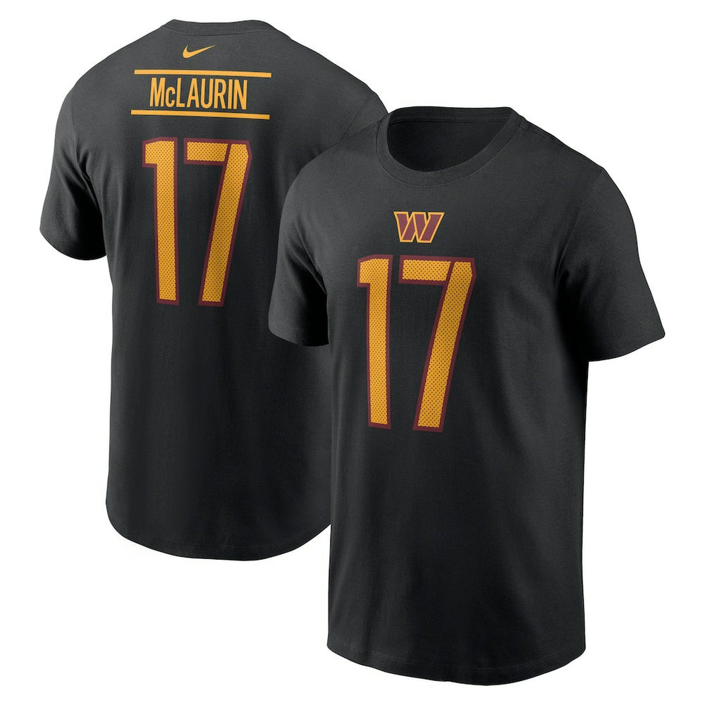 Terry McLaurin Washington Commanders Player Name & Number T-Shirt - Black | Nike cheap