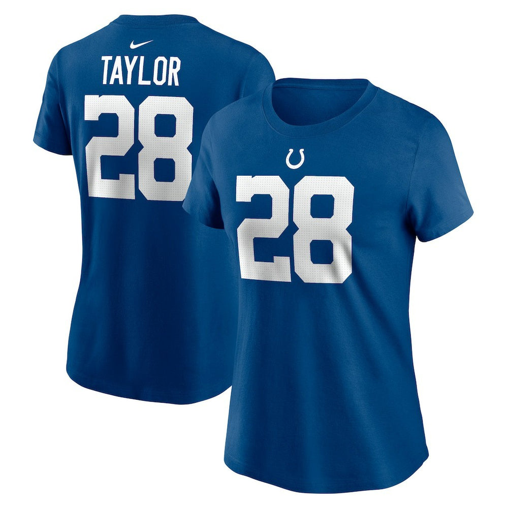Jonathan Taylor Indianapolis Colts Women's Player Name & Number T-Shirt - Royal | Nike online