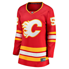 MacKenzie Weegar Calgary Flames Fanatics Women's Home Breakaway Player Jersey Red