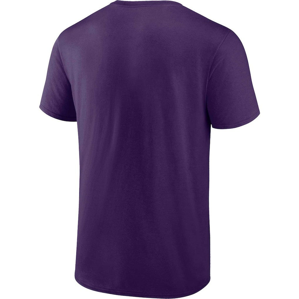 Baltimore Ravens Chrome Dimension T-Shirt - Purple outlet