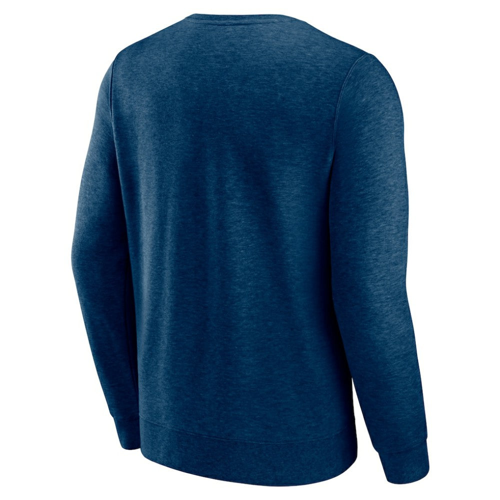 Seattle Kraken Fanatics Classic Arch Pullover Sweatshirt Navy