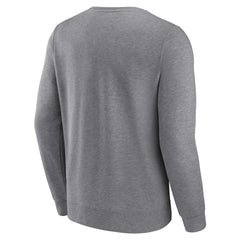Chicago Cubs Simplicity Pullover Sweatshirt - Heather Gray