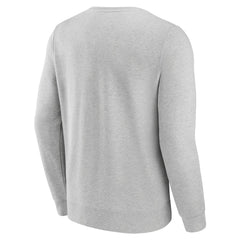 New York Mets Simplicity Pullover Sweatshirt - Heather Gray