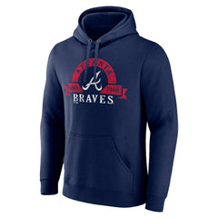 Atlanta Braves Big & Tall Utility Pullover Hoodie - Navy