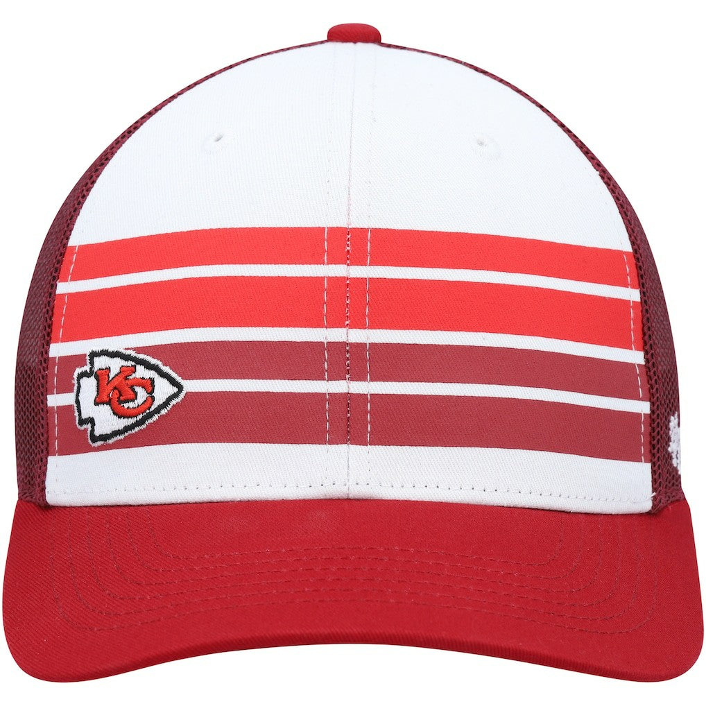 Kansas City Chiefs '47 Youth Cove Trucker Snapback Hat - White/Red online