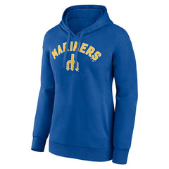 Seattle Mariners Women's Personalized Cooperstown Collection Winning Streak Pullover Hoodie - Royal