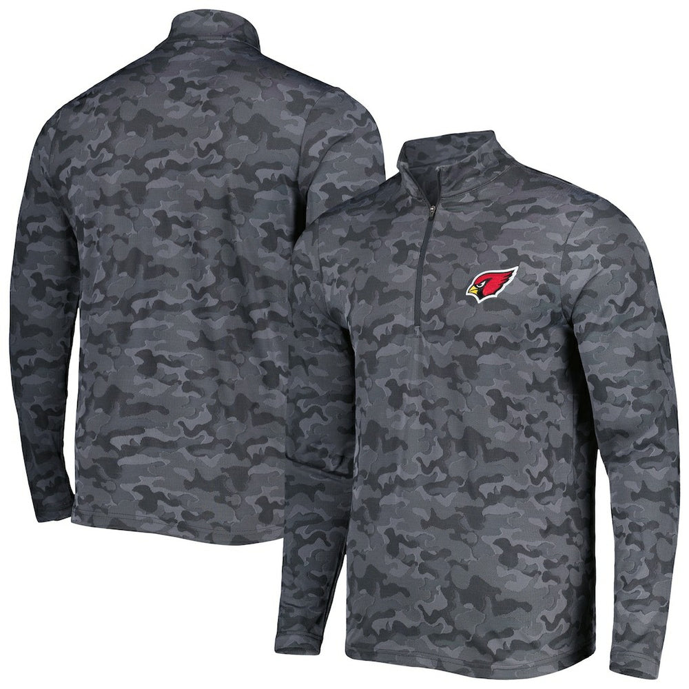 Arizona Cardinals Antigua Brigade Quarter-Zip Sweatshirt - Black online
