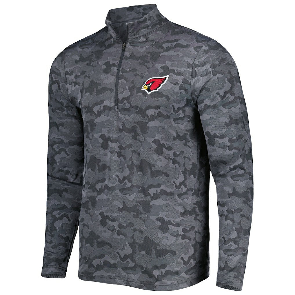 Arizona Cardinals Antigua Brigade Quarter-Zip Sweatshirt - Black online