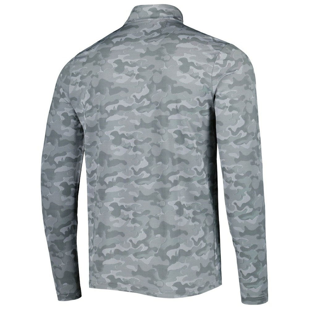 Buffalo Bills Antigua Brigade Throwback Quarter-Zip Top - Gray online